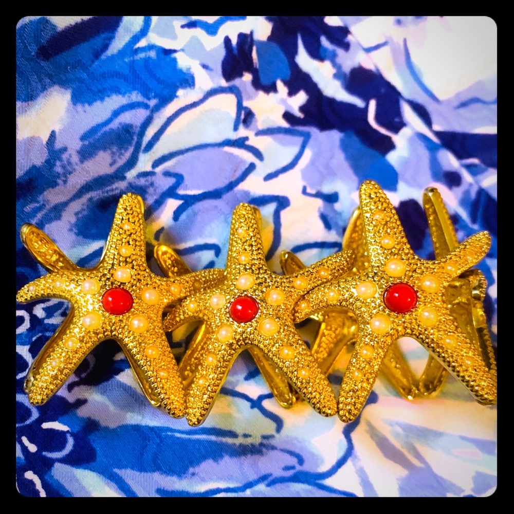🎉 SALE! Lilly Pulitzer Gold Starfish Bracelet